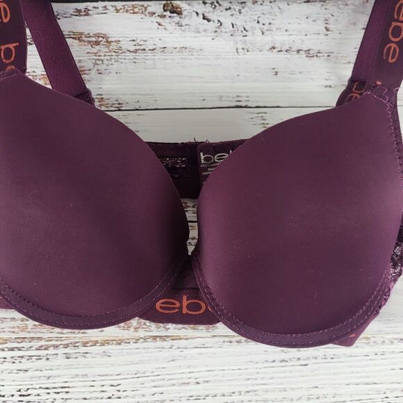 BeBe Bra 34B Womens Underwired Padded Push Up Adjustable Straps - Picture 7 of 16